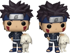 FUNKO POP! ANIMATION: Naruto- Kiba w/Akamaru (Large Item, Vinyl Figure)