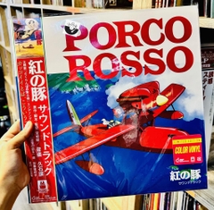 vinyl Joe Hisaishi - Porco Rosso Soundtrack (Clear Red Vinyl)
