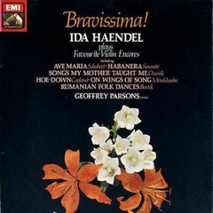 Đĩa LP Ida Haendel – Ida Haendel Plays Favourite Violin Encores. Bravissima !