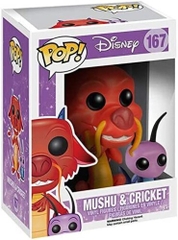 FUNKO POP! DISNEY: Mulan - Mushu & Cricket (Vinyl Figure)