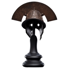 WETA Workshop Mini Prop Replica - The Lord of the Rings Trilogy Uruk-Hai Captain Helm 1:4 Scale