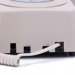 GPO Retro GPO746WIVR 746 Wall Mount Push Button Telephone - Ivory (Large Item)