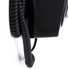 GPO Retro GPO746WBLK 746 Wall Mount Push Button Telephone - Black (Large Item, Black)