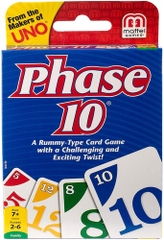 Mattel Games - Phase 10 (Card Game, Table Top Game, Toy)