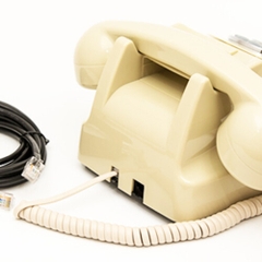 GPO Retro GPO746PBIVR 746 Desktop Push Button Telephone - Ivory (Large Item)