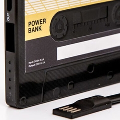 GPO CASSETTE POWER BANK (Black)