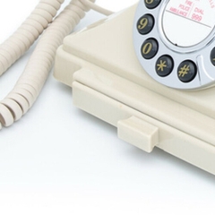 GPO Retro GPOCARRPBIV Carrington Push Button Telephone - Ivory (Large Item)