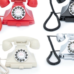 GPO Retro GPOCARRPBIV Carrington Push Button Telephone - Ivory (Large Item)
