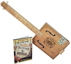 Hal Leonard Electric Blues Cigar Box Slide Guitar Kit (Large Item)