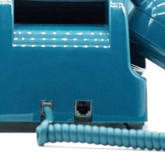 GPO Retro GPO746WIVR 746 Desktop Rotary Dial Telephone - Azure Blue (Large Item, Blue)