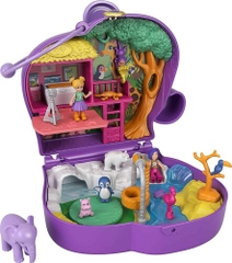 Mattel - Polly Pocket Elephant Adventure Compact (Large Item, Doll)