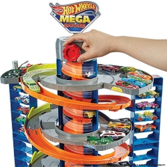 Mattel - Hot Wheels City 50 New Mega Garage (Large Item, Toy Car)