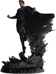 WETA Workshop Limited Edition Polystone - Justice League (Zack Snyder) - Superman - Black Suit - 1:4 Scale Statue