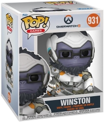 FUNKO POP! SUPER: Overwatch 2 - Winston (Large Item, Vinyl Figure)