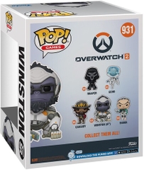 FUNKO POP! SUPER: Overwatch 2 - Winston (Large Item, Vinyl Figure)