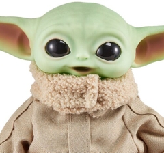 Mattel Collectible - Star Wars, The Mandalorian: The Child Plush and Tablet (Baby Yoda, Grogu) (Large Item, Plush, Collectible, AE Exclusive)