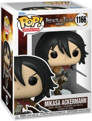 FUNKO POP! ANIMATION: Attack on Titan - Mikasa Ackerman w/Swords (Vinyl Figure)