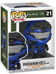 FUNKO POP! GAMES: HaloInfinite- MarkV w/Blue Energy Sword (Vinyl Figure)