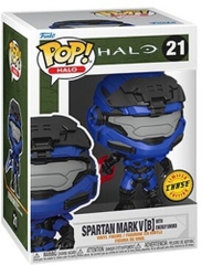 FUNKO POP! GAMES: HaloInfinite- MarkV w/Blue Energy Sword (Vinyl Figure)