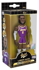 FUNKO GOLD 5 NBA: Lakers - LeBron James (City Uniform) (Vinyl Figure, Chase Variant)