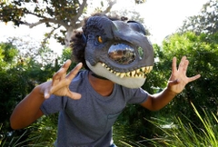 Mattel - Jurassic World Tyrannosaurus Rex Chomp 'N Roar Mask (Large Item, Action Figure)