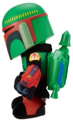 Mattel Collectible: Star Wars: The Book of Boba Fett: Rocket Launching Boba Fett Feature Plush (Large Item, Plush)