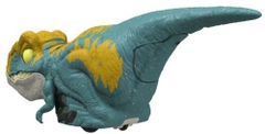Mattel - Jurassic World Dominion Uncaged Click Tracker Velociraptor, Blue (Action Figure)