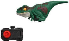 Mattel - Jurassic World Dominion Uncaged Click Tracker Velociraptor, Green (Action Figure)