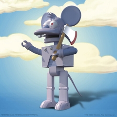 Super7 - The Simpsons ULTIMATES! Wave 1 - Robot Itchy (Large Item, Collectible, Figure, Action Figure)