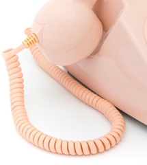 GPO Retro GPO746DPBPN 746 Desktop Push Button Telephone - Carnation Pink (Large Item, Pink)