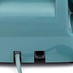 GPO Retro GPO746DPBBL 746 Desktop Push Button Telephone - Blue (Large Item, Blue)