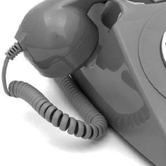 GPO Retro GPO746DPBGY 746 Desktop Push Button Telephone - Grey (Large Item, Gray)