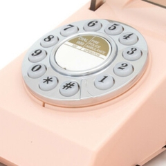 GPO Retro GPOTRMP Trim phone Desktop or Wall Mountable - Pink (Pink)