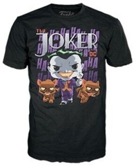 FUNKO Boxed Tee: DC Comics - Joker [L] (Large Item, Vinyl Figure, Size Large, Boxed Shirt)