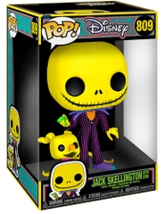 FUNKO POP! JUMBO: The Nightmare Before Christmas BLKLT- Jack&Zero (Large Item, Vinyl Figure)