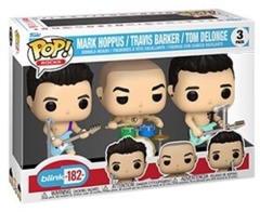 FUNKO POP! ROCKS: Blink-182- 3 Pack (Large Item, Vinyl Figure)