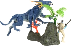 McFarlane - AVATAR - World of Pandora Med Dlx Set - A1 Jake Vs. Thanator (Action Figure)