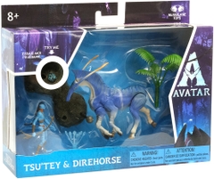 McFarlane - AVATAR - World of Pandora Med Dlx Set - A1 Tsu'tey & Direhorse (Large Item, Action Figure)