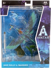 McFarlane - AVATAR - World of Pandora Lrg Dlx Set - A1 Jake Skully & Banshee (Bob) (Large Item, Action Figure)