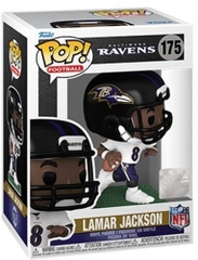 FUNKO POP! NFL: Ravens - Lamar Jackson (Away) (Vinyl Figure)