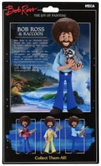 NECA - Bob Ross Toony Classic Bob Ross w/Racoon 6IN Af (Large Item, Figure, Collectible)