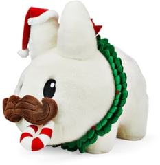 NECA - Frank Kozik - Labbit Holiday Wreath Labbit 14 Plush (Large Item, Plush)