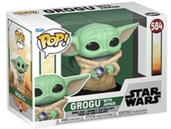 FUNKO POP! STAR WARS: Book of Boba Fett- Grogu w/Armor (Vinyl Figure)