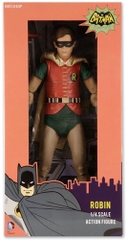 NECA - Batman 66 - Burt Ward Robin 1/4 Scale Action Figure (Large Item, Action Figure, Collectible)
