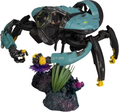McFarlane - Avatar: The Way of Water - World of Pandora - CET-OPS Crabsuit with RDA Driver (Large Item, Action Figure)