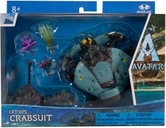 McFarlane - Avatar: The Way of Water - World of Pandora - CET-OPS Crabsuit with RDA Driver (Large Item, Action Figure)