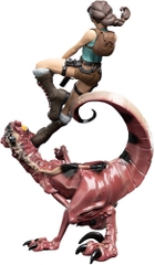 WETA Workshop Mini Epics - Tomb Raider - Lara Croft & Raptor