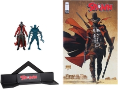McFarlane Toys - Page Punchers - Spawn 3" Figure With Comic 2Pk - Wave 1 - Gunslinger And Auger (Spawn #309B) (Large Item, Action Figure)
