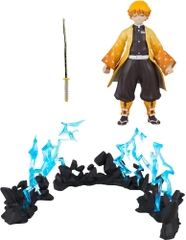 McFarlane Toys - Demon Slayer 5" Deluxe Wave 1 - Zenitsu with Thunder Breathing Accessories (Large Item, Action Figure)