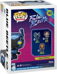 FUNKO POP! MOVIES: Blue Beetle- Blue Beetle Crouching (Styles May Vary) (Vinyl Figure)